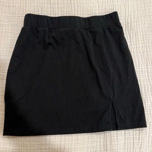 Black skirt